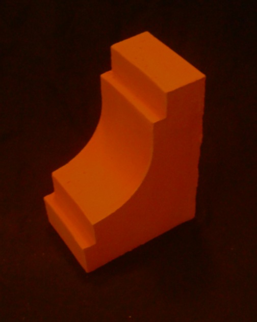 Párkánytégla készítés